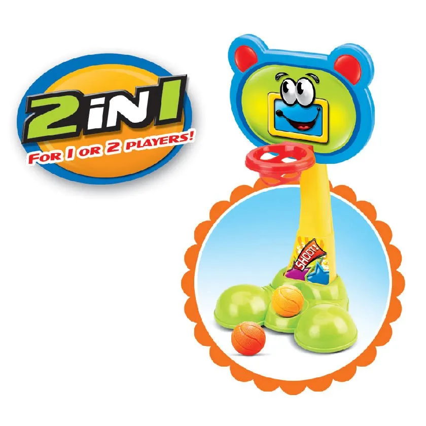 2 in 1 Mini Basketball Shooting Game