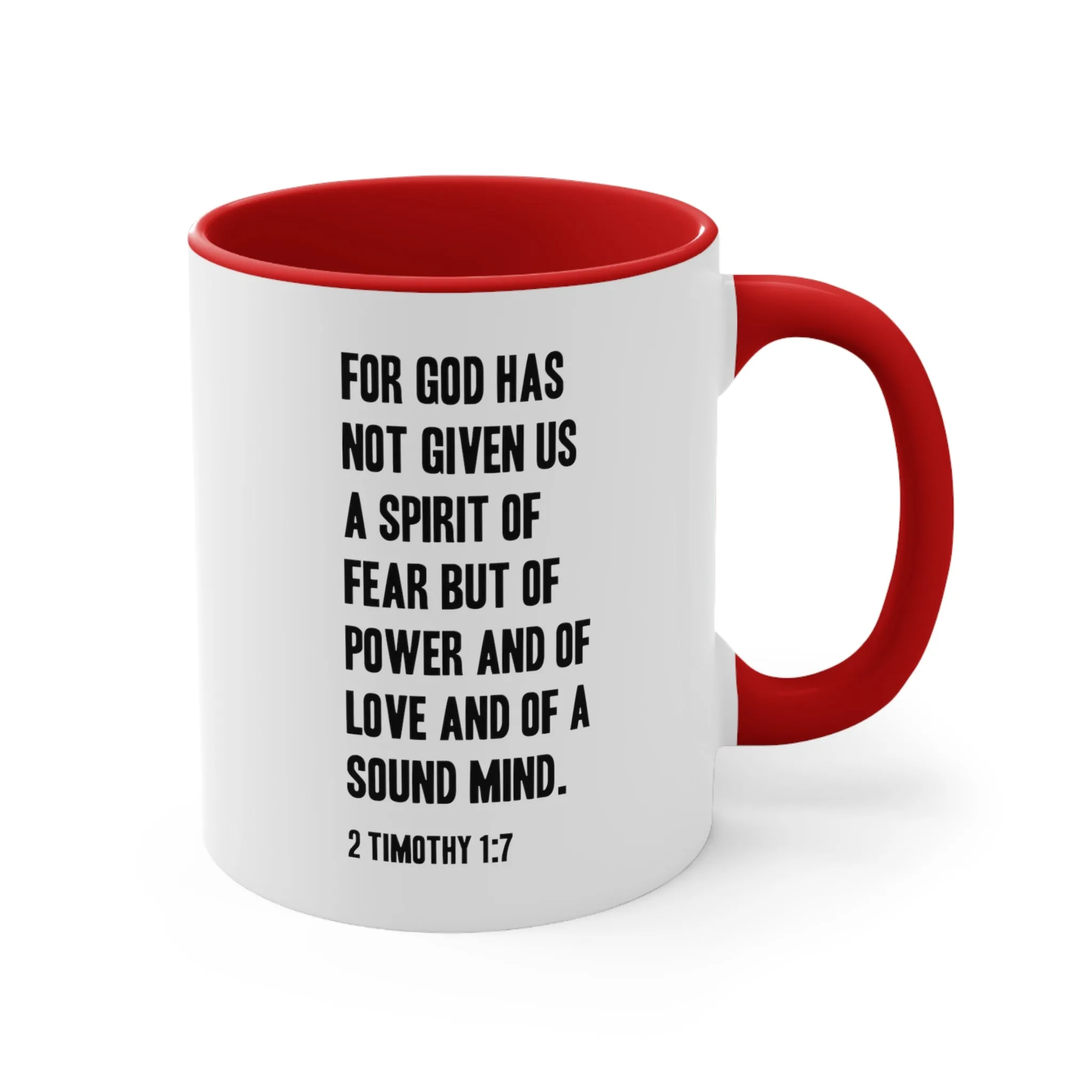 2 Timothy 1:7 Mug