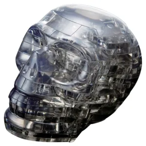 3D Crystal Puzzle: Skull Black