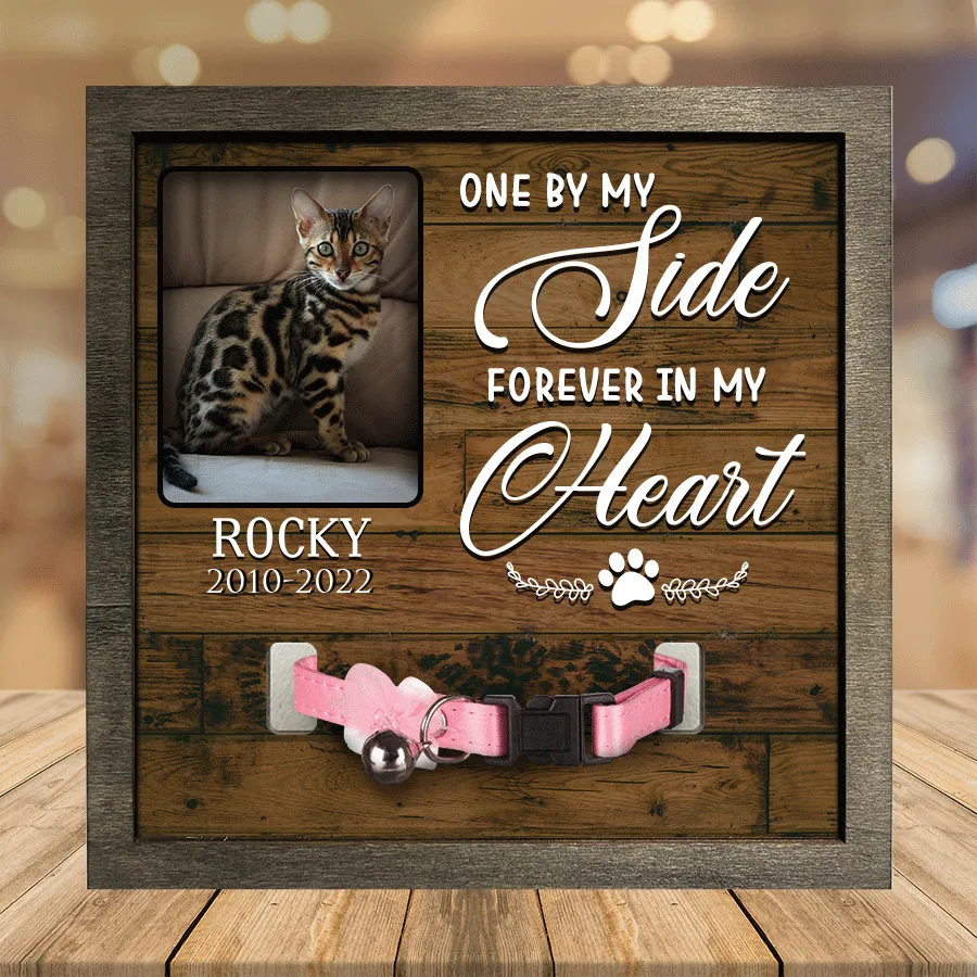 A Bengal Pet Picture Frames Memorial Cat walk beside us everyday Cat Lover Gift, Memorial Gifts