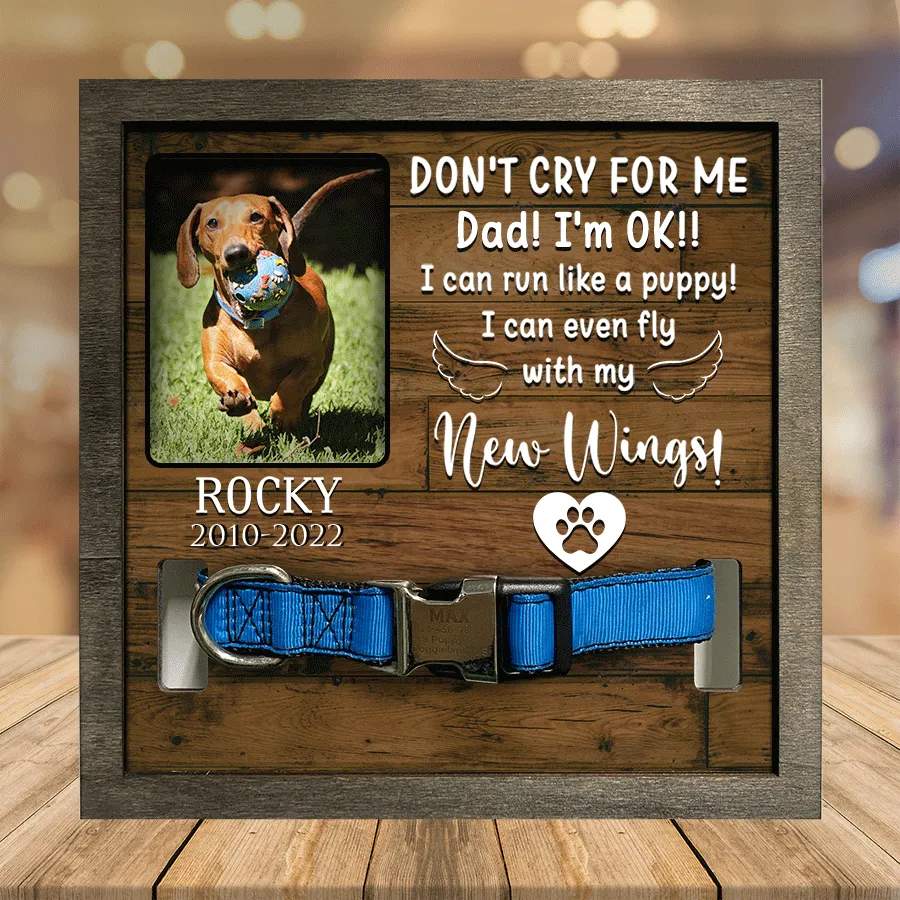 A Dachshund Pet Picture Frames Memorial Dog hardest to say goodbye Dog Lover Gift, Memorial Gifts