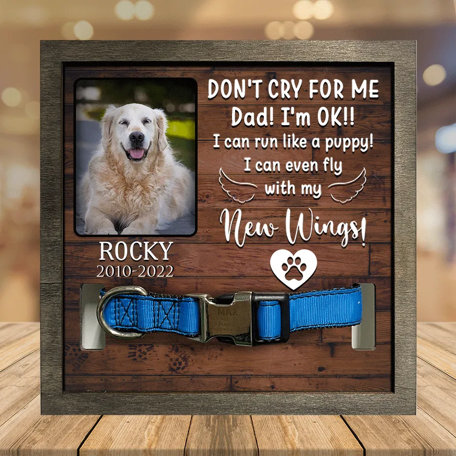 A Golden retriever Pet Picture Frames Memorial Dog you're my favorite natural wood picture frames