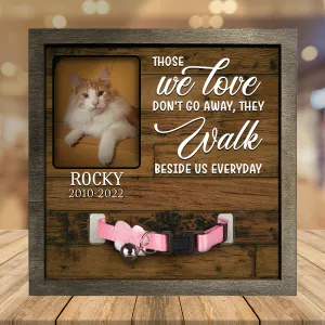 A Norwegian Forest Cat Cat Picture Frames Memorial Pet walk beside us everydayMemorial Gifts