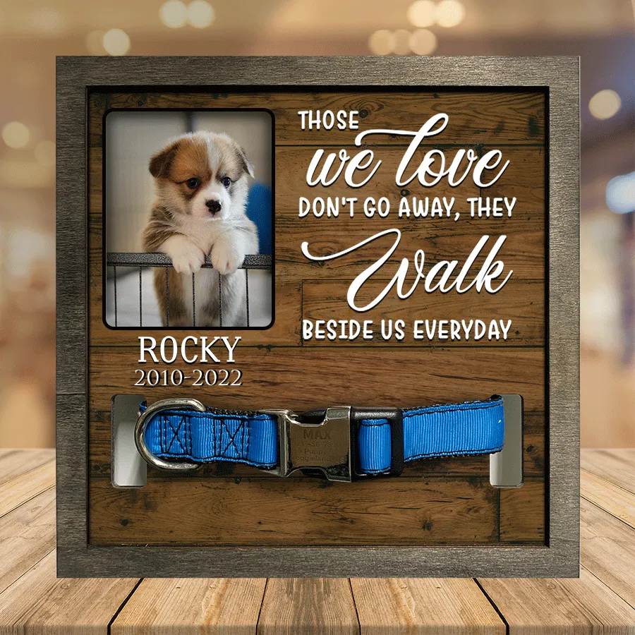 A Pembroke Welsh Corgi Dog Picture Frames, Memorial Pet, my hardest goodbye Pet Lover Gifts