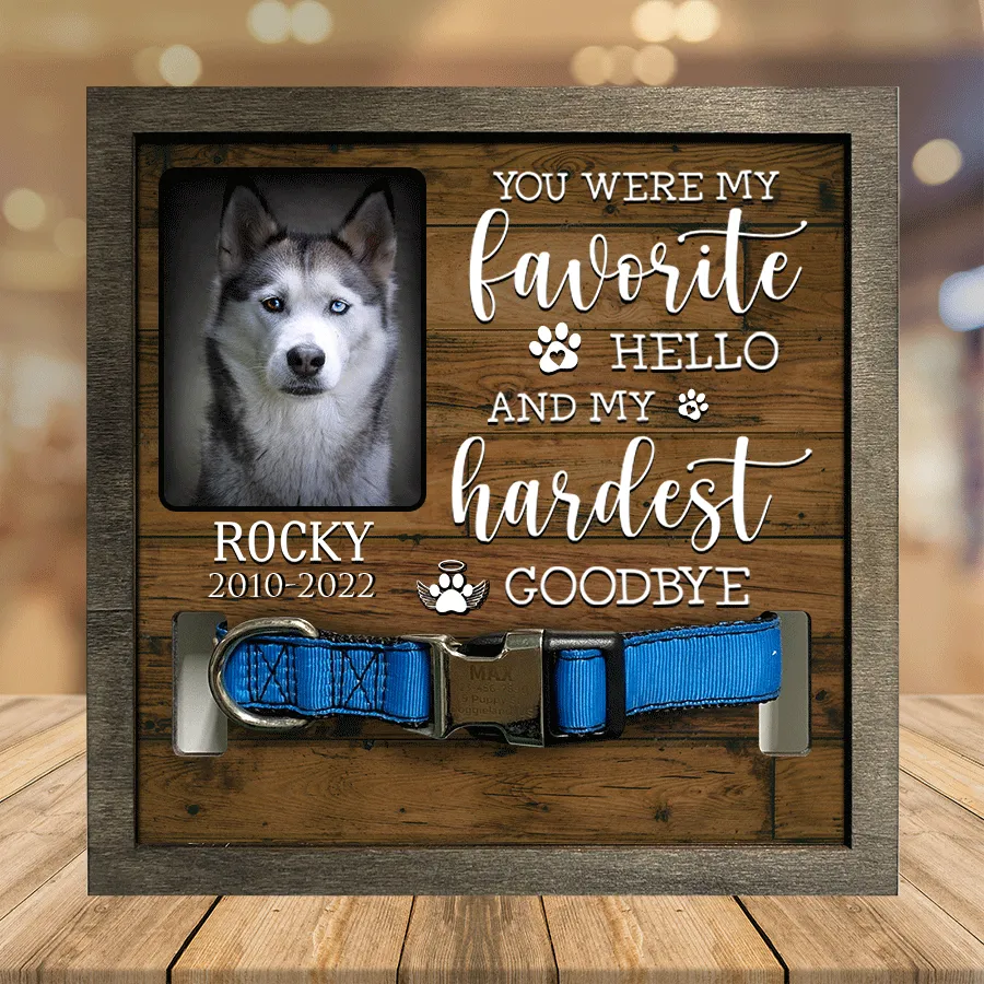 A Siberian Husky, Dog Picture Frames, Memorial Pet, walk beside us everyday Pet Memorial Gifts