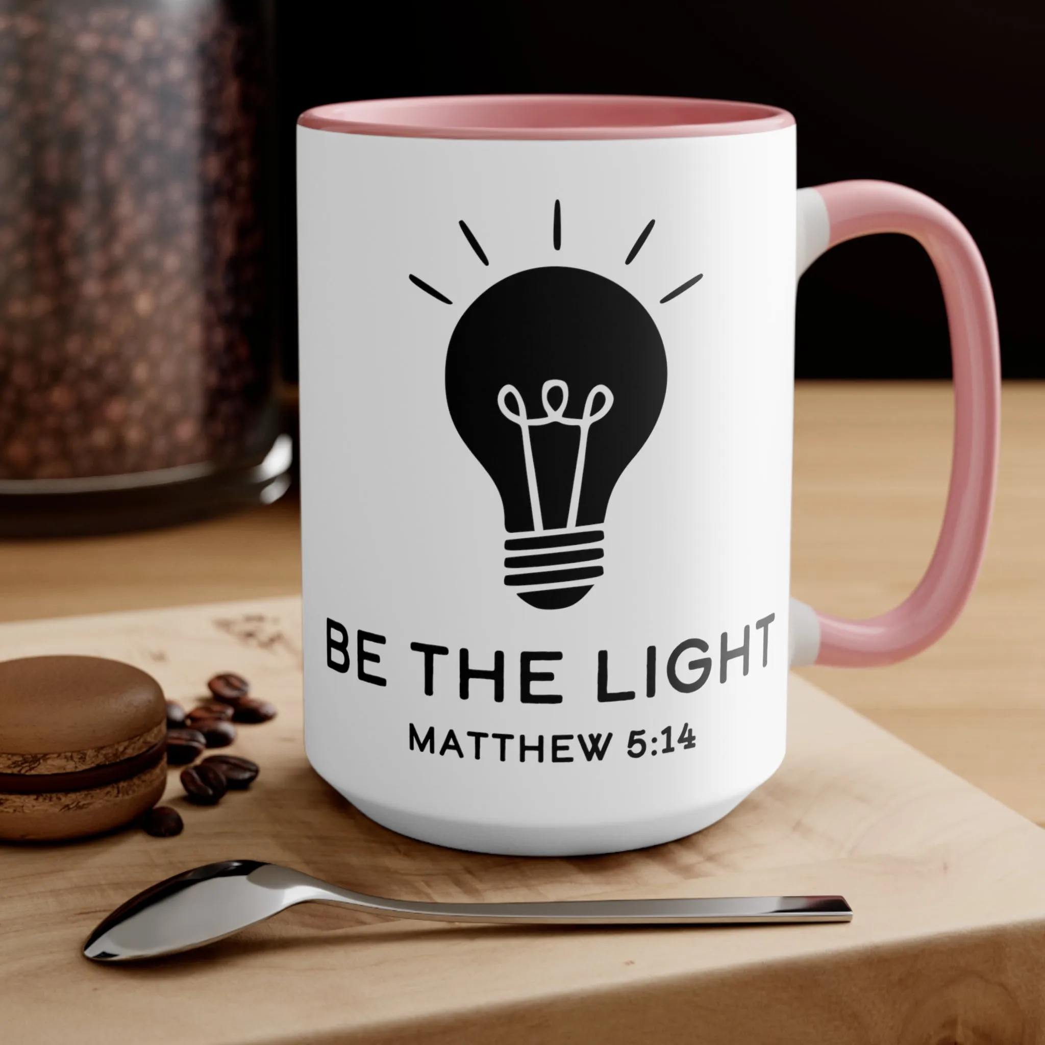 Be The Light Mug (2 sizes, 3 colors)