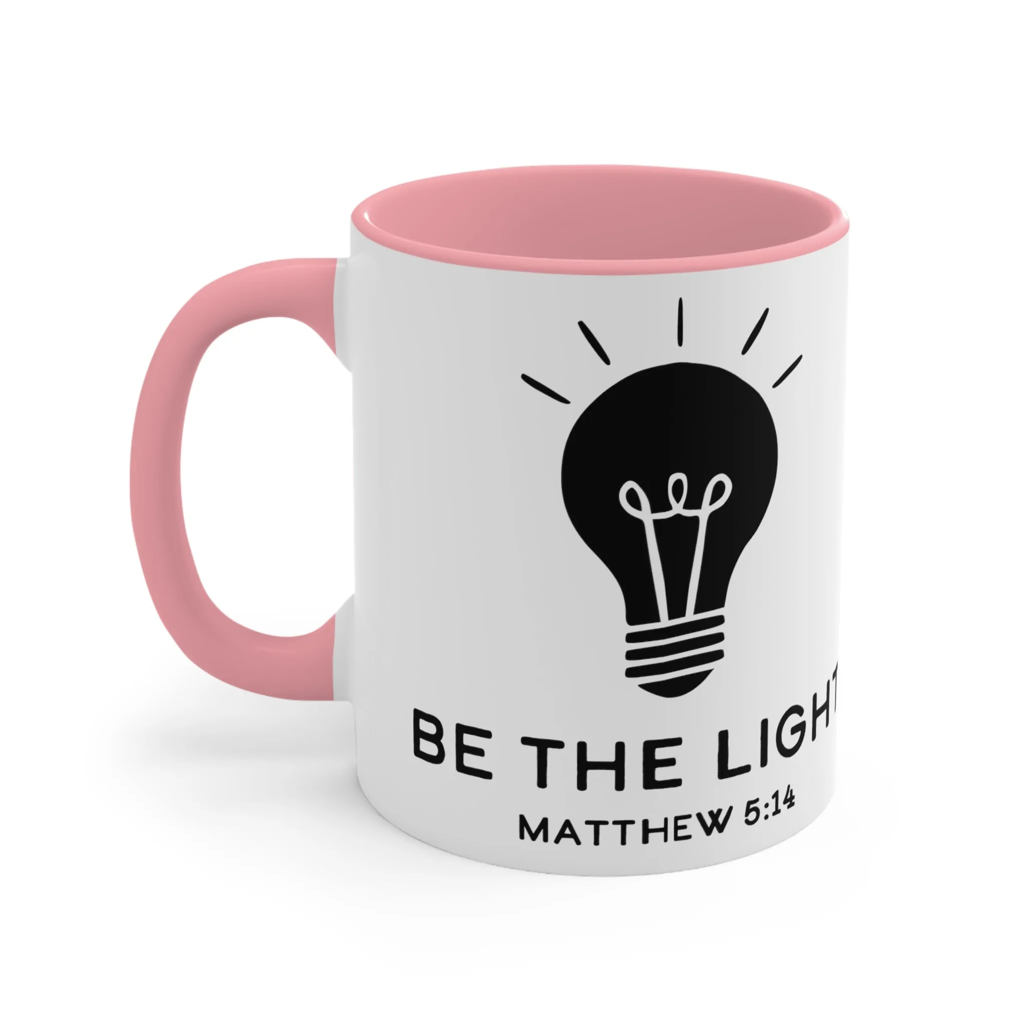 Be The Light Mug (2 sizes, 3 colors)