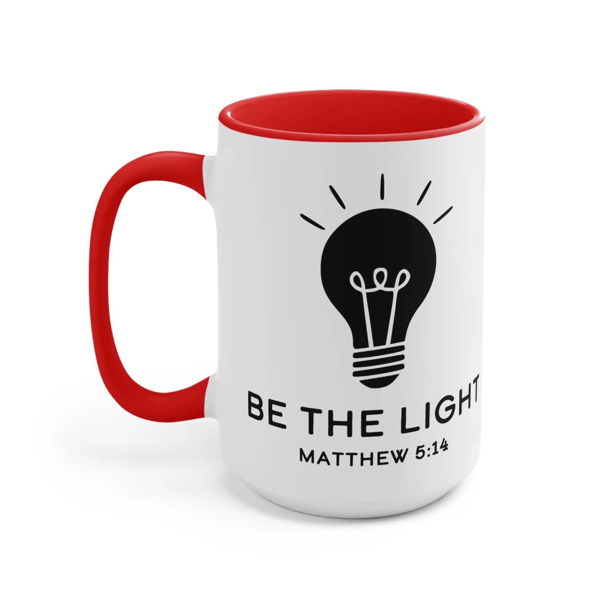 Be The Light Mug (2 sizes, 3 colors)