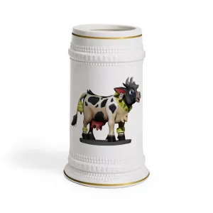 Black Cow Stein Mug