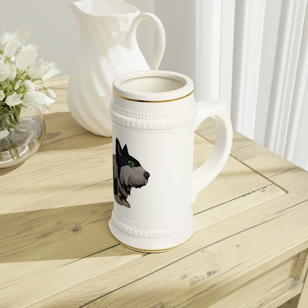 Black Dog Stein Mug