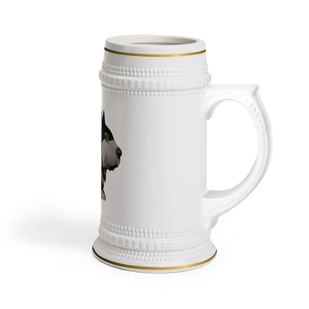 Black Dog Stein Mug