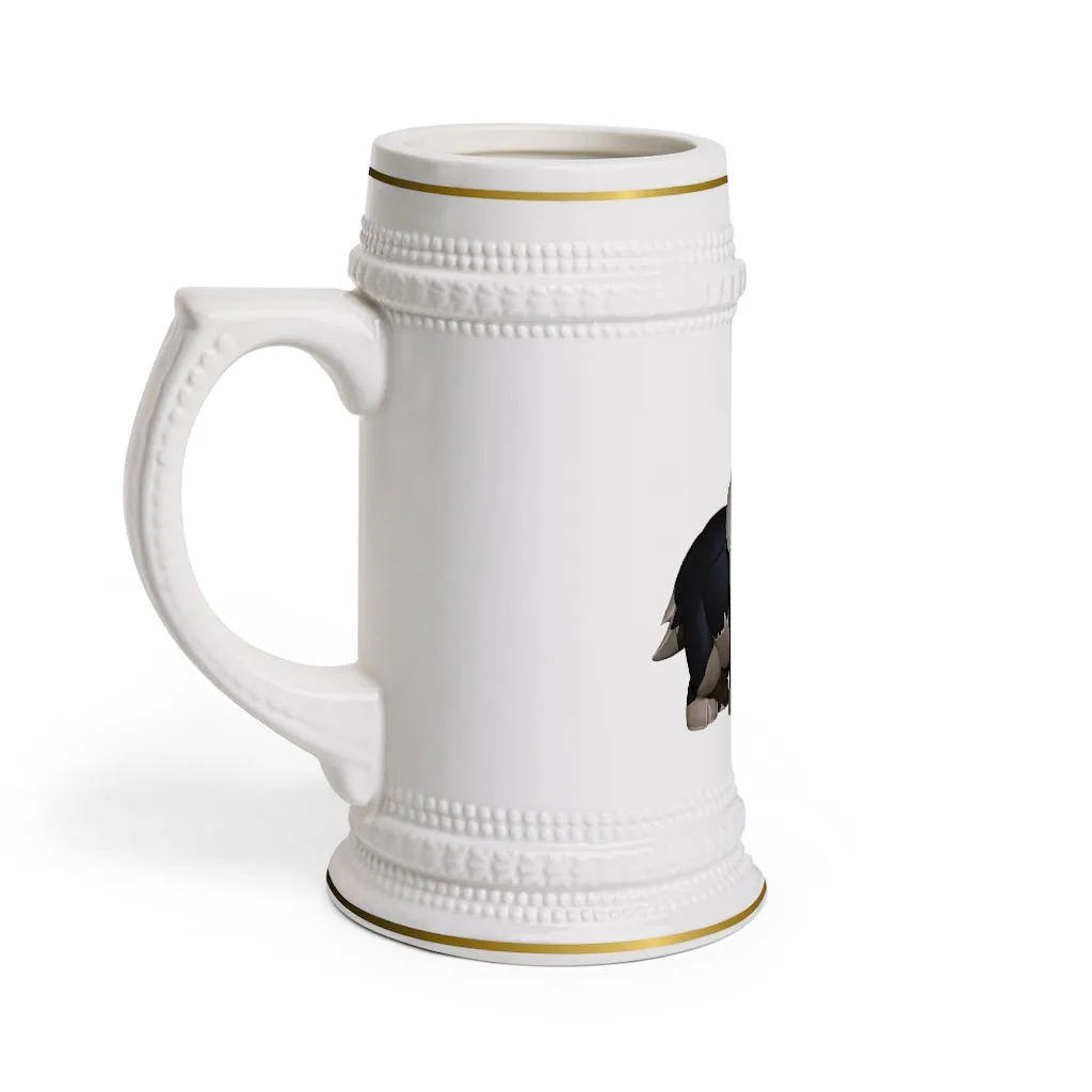 Black Dog Stein Mug