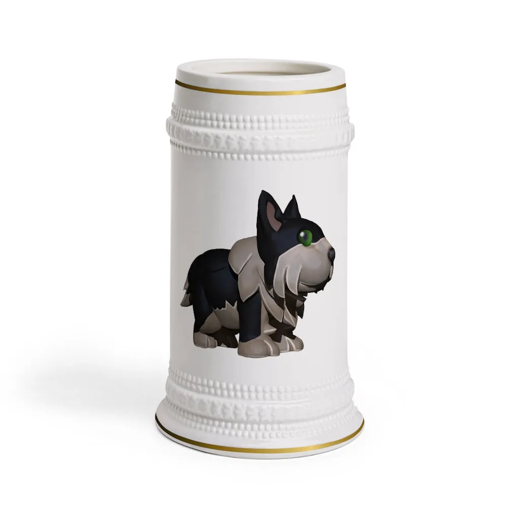 Black Dog Stein Mug