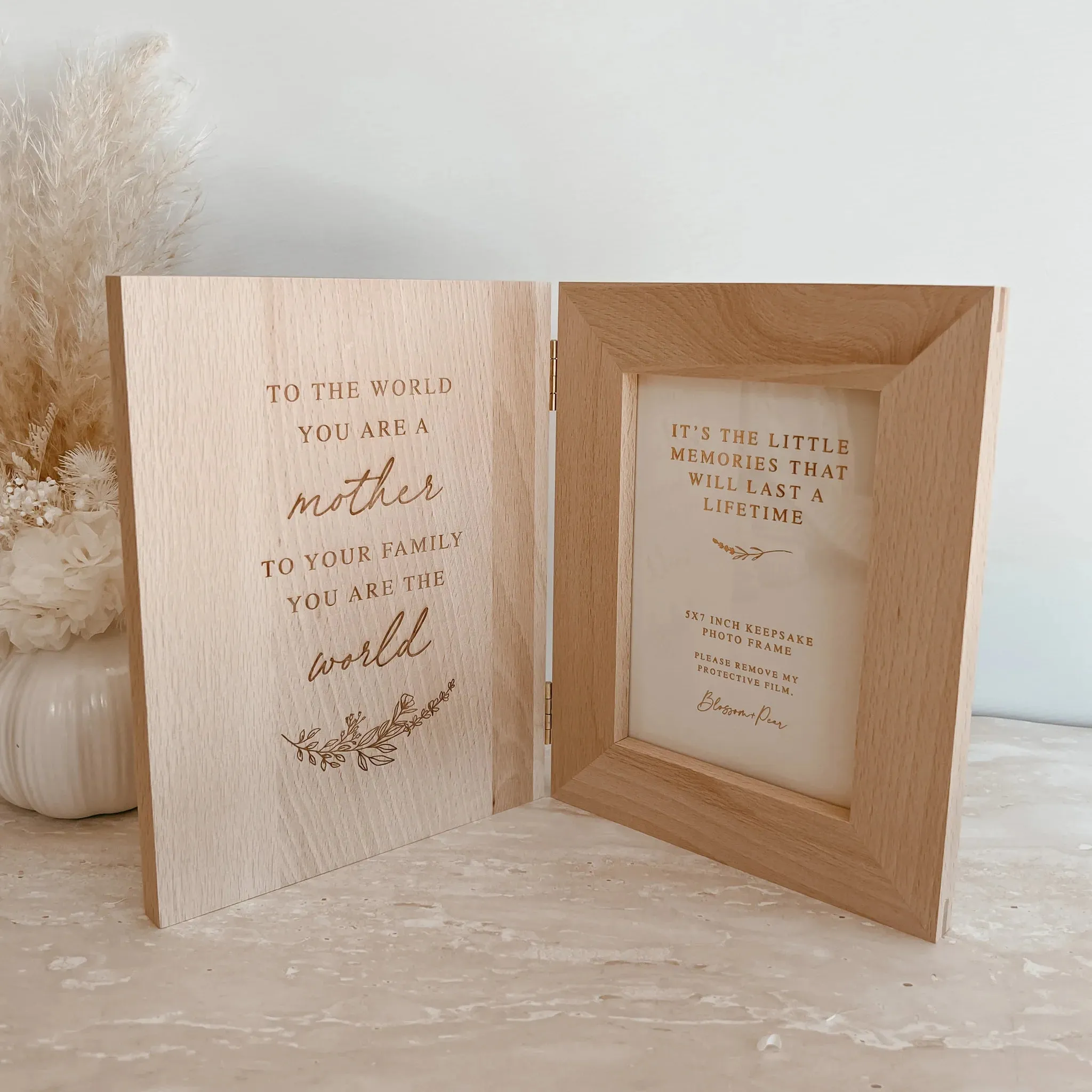 Blossom & Pear You Are My World Wooden Photo Frame