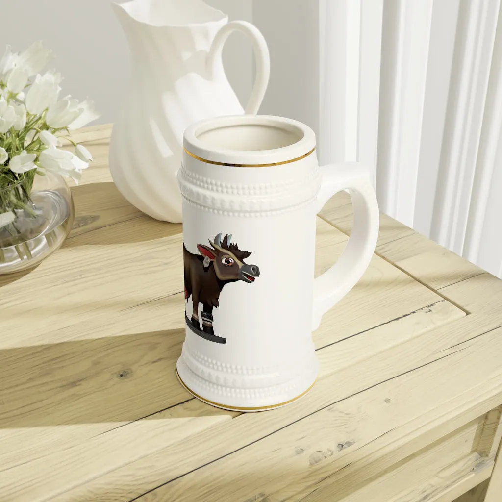 Brown Cow Stein Mug