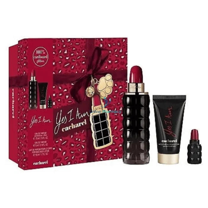 Cacharel Yes I am Ladies 75ml Gift Set