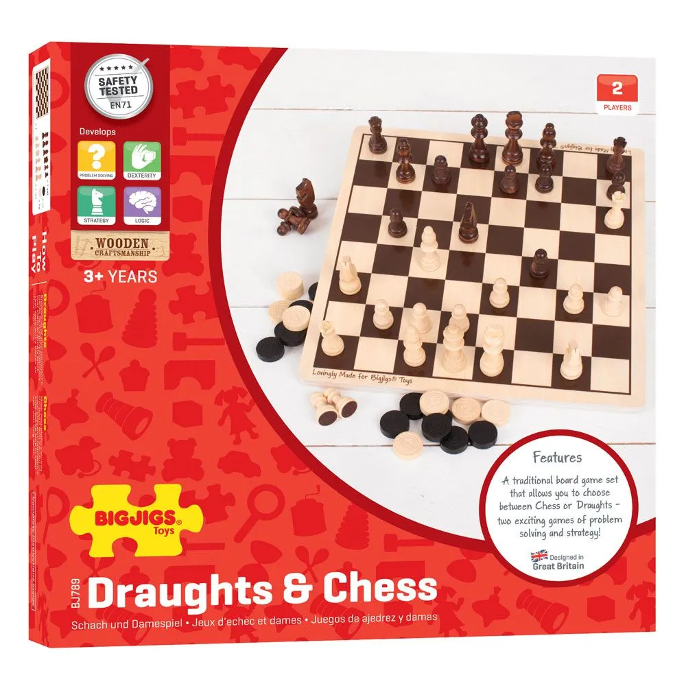 Checkers and Chess Set