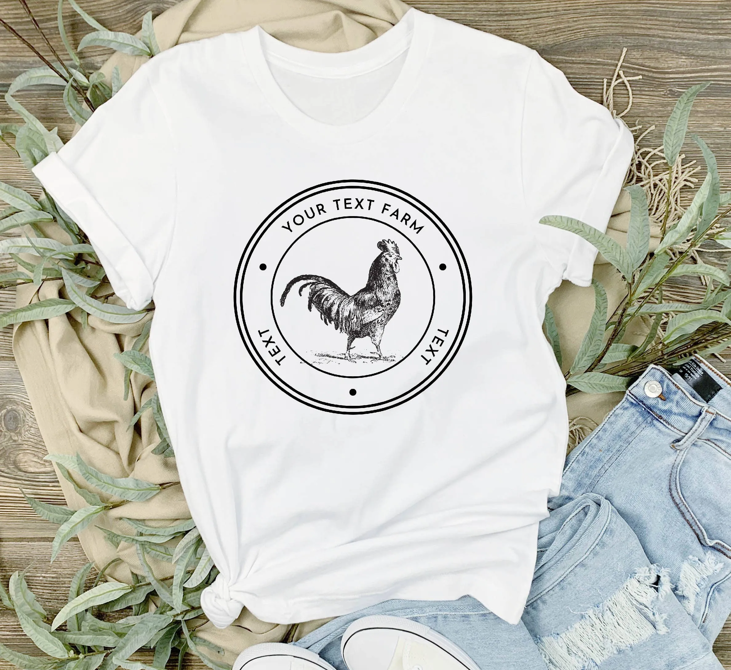 Chicken farm T-shirts - Custom T-shirts