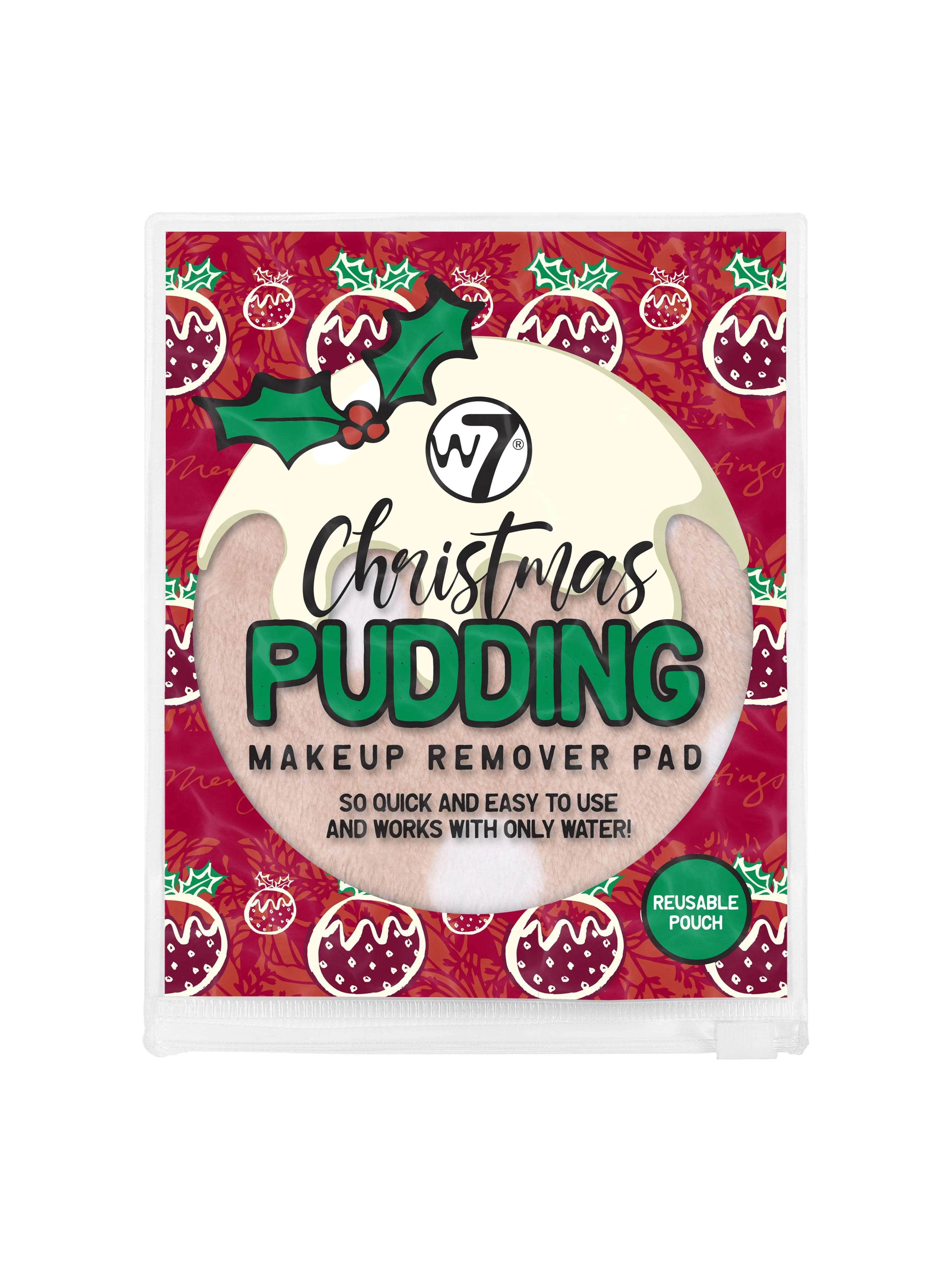 Christmas Pudding Makeup Remover Pad