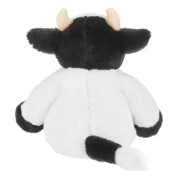 Cowlin Plush Stuffed Black and White Cow