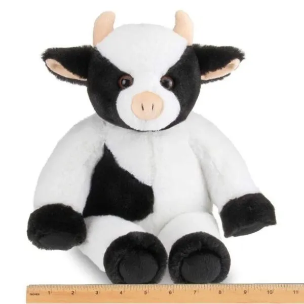 Cowlin Plush Stuffed Black and White Cow