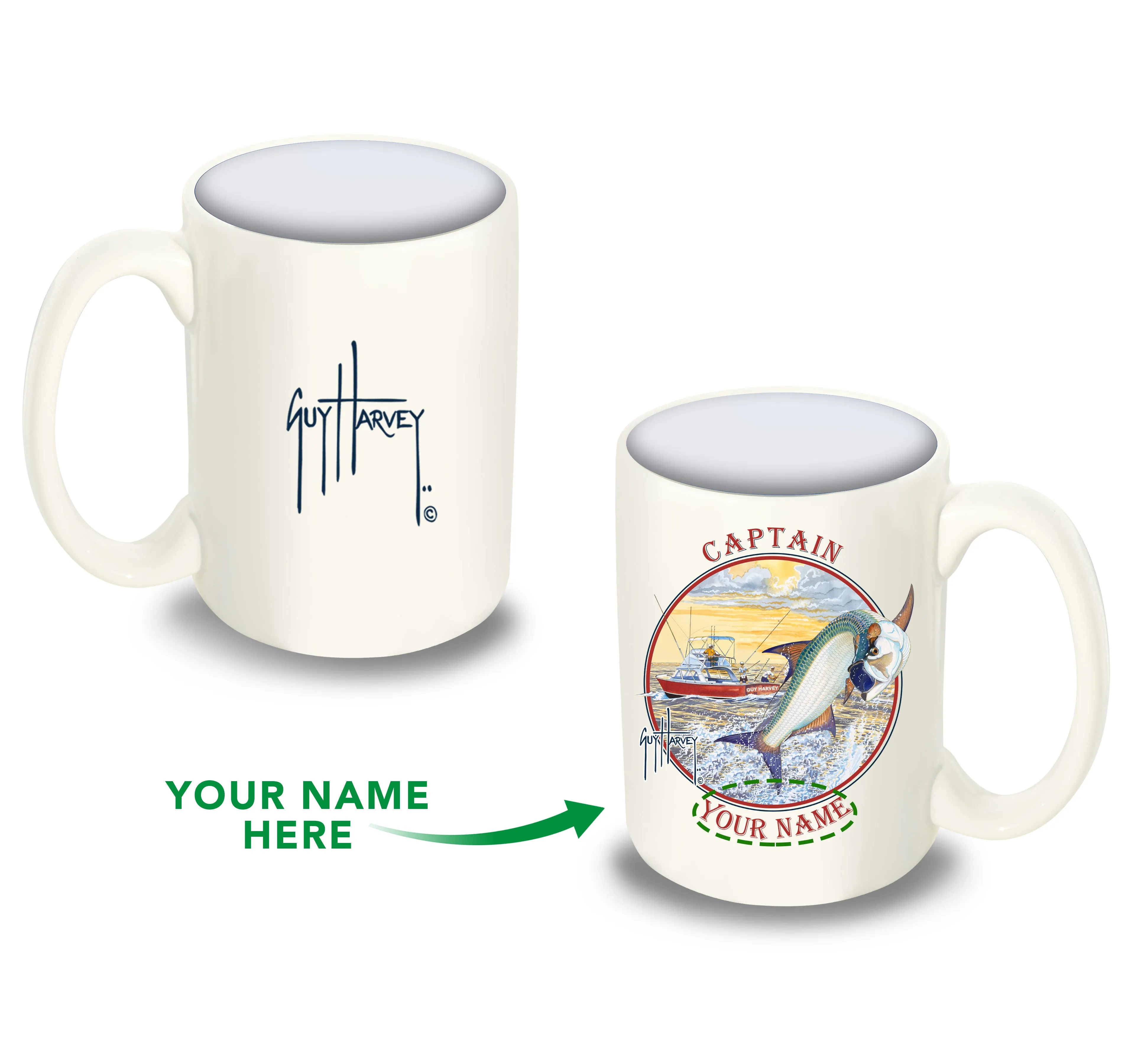 Custom Tarpon Coffee Mug