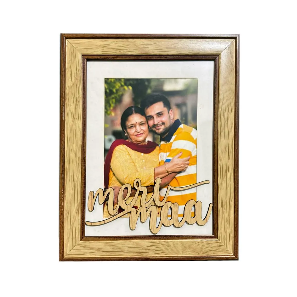 DEEP PRINT Personalized MOM Photo frame 8x10 inches With Customized photo || Mother's day, Birthday Gift