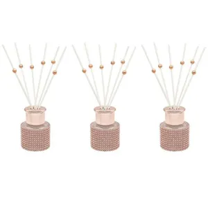 Diamante Diffuser Rose Set 3