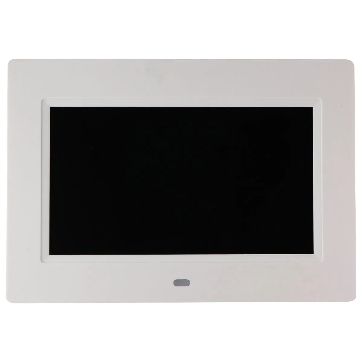 Digital Photo Frame (6x3.5) with SD Memory Card Input - White