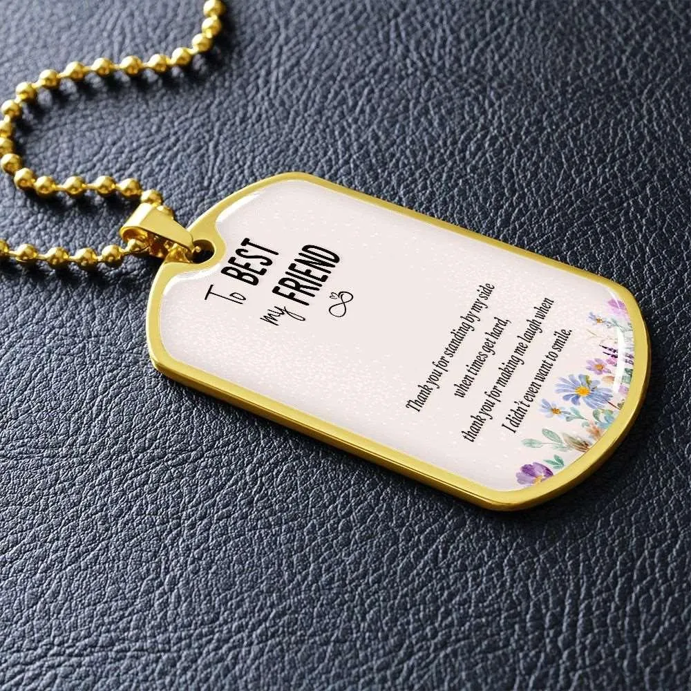 Dog Tag Chain Engraved