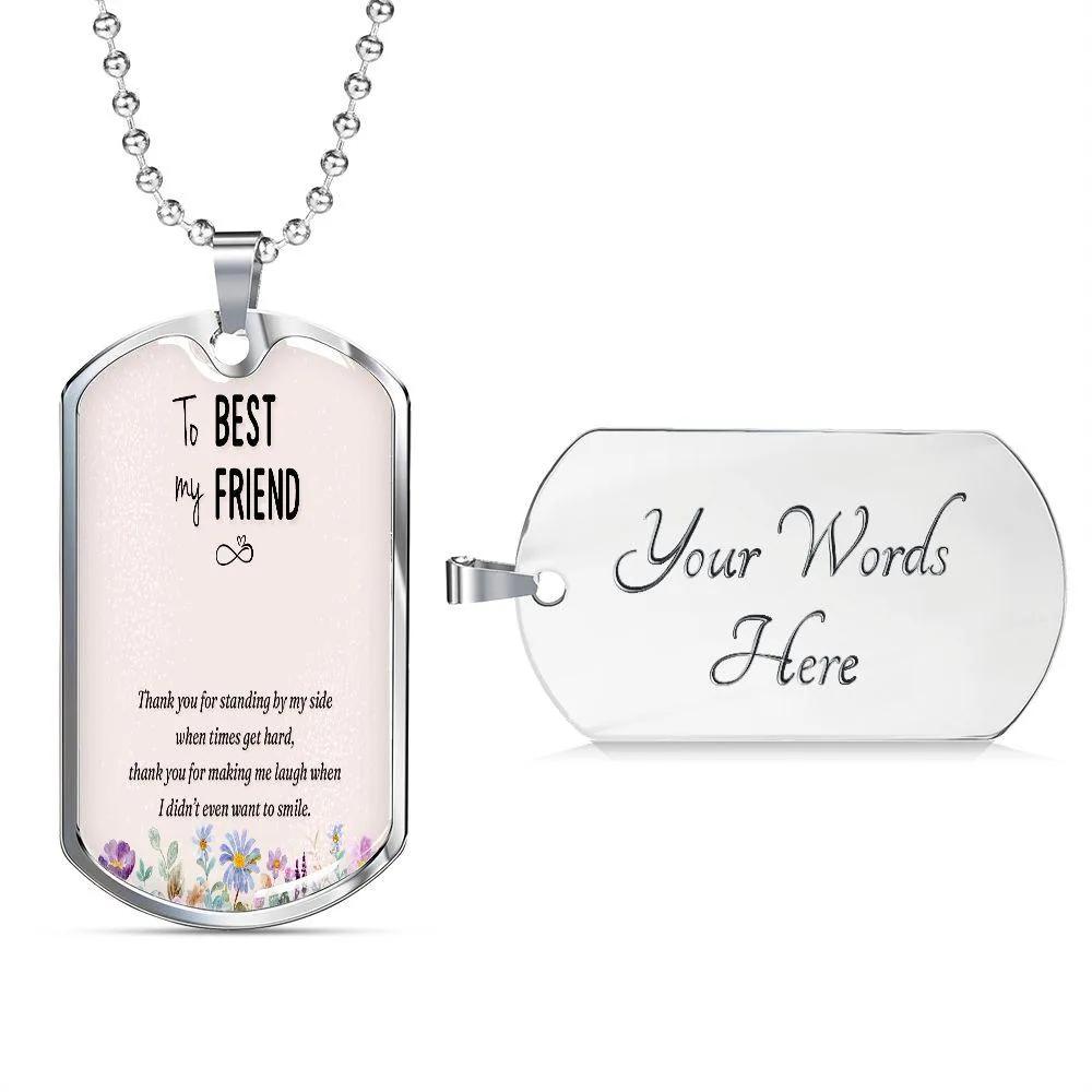 Dog Tag Chain Engraved