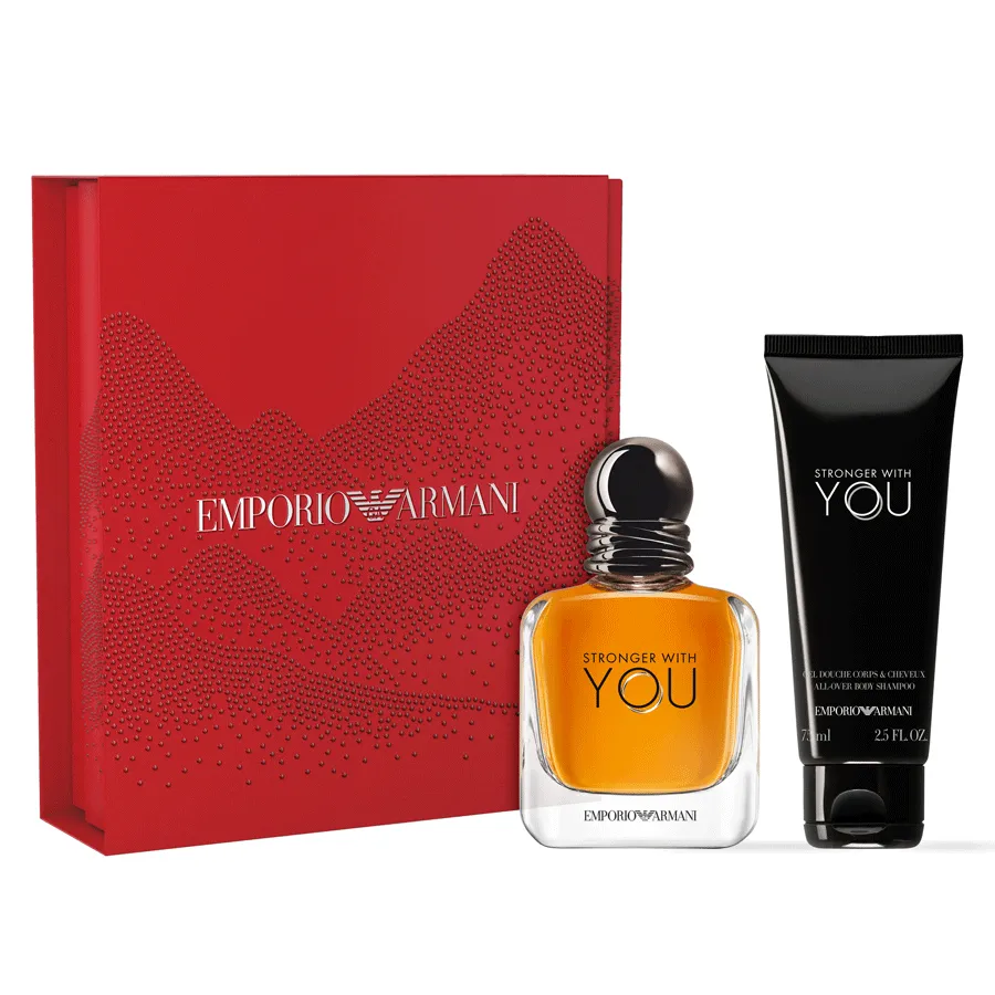 Emporio Armani Stronger With You Eau de Toilette Gift Set 50ml