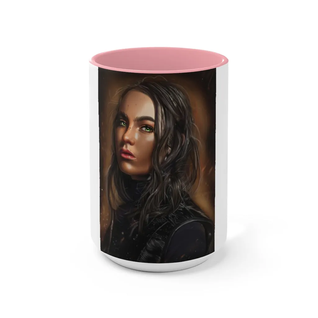 Girl Accent Mug