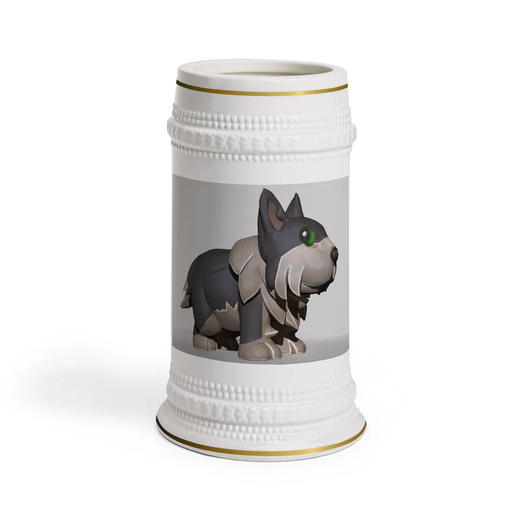 Grey Dog Stein Mug