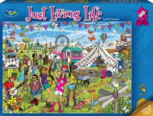 Just Living Life 1000 Piece Puzzle Festival Season