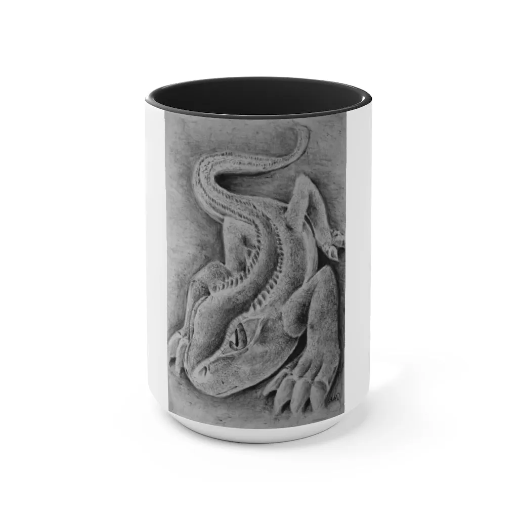 Lizzy the Lizard Accent Mug