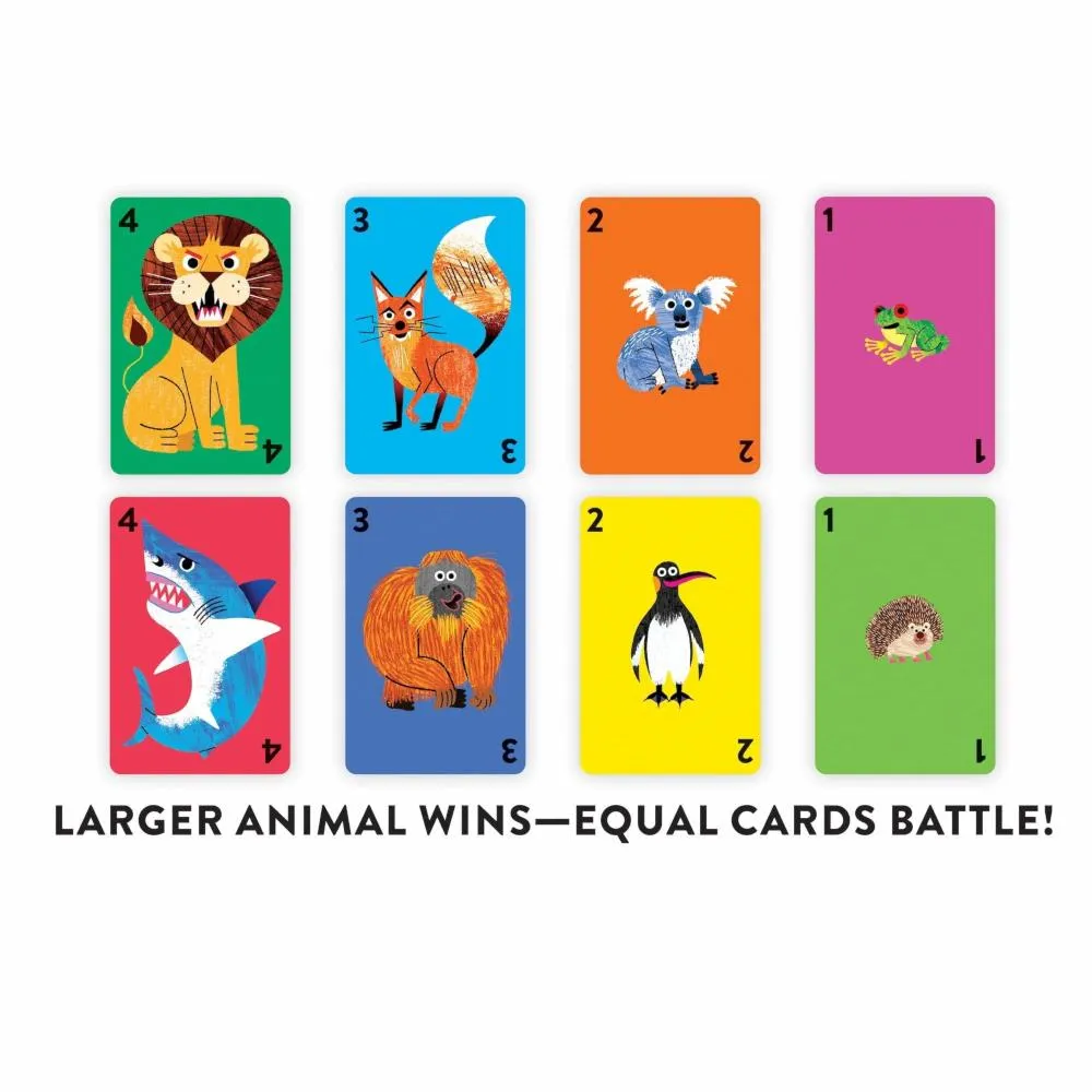 Mudpuppy Card Game - Wild King! (War)