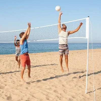 New - Franklin Sports Steel Volleyball Net System