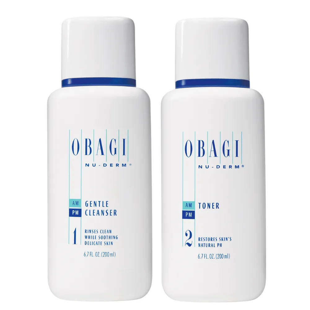 Obagi Nu-Derm Gentle Cleanser   Nu-Derm Toner ($86 Value)