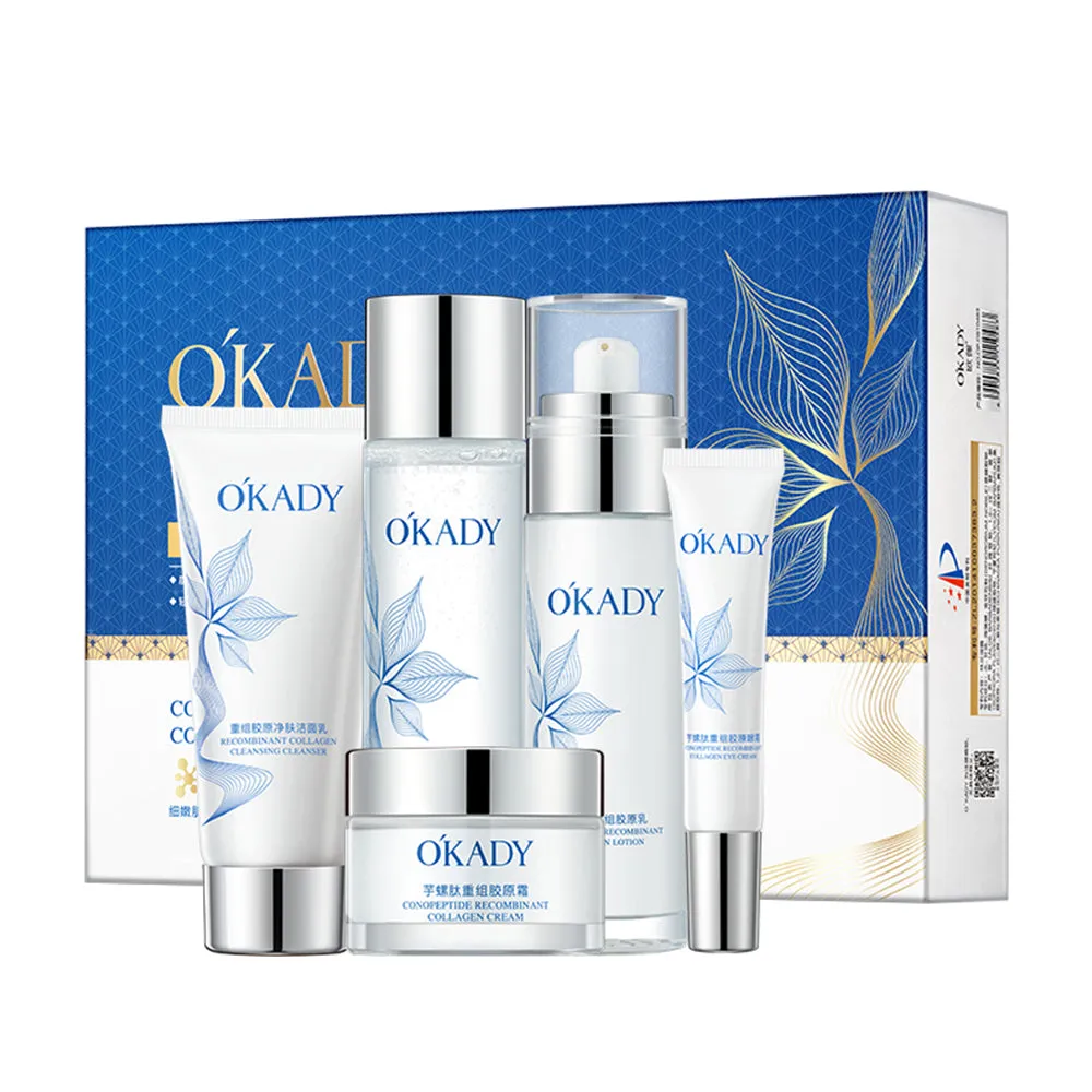 OKADY - Youthful Glow Skincare Set with Conus Peptides for Healthy Skin