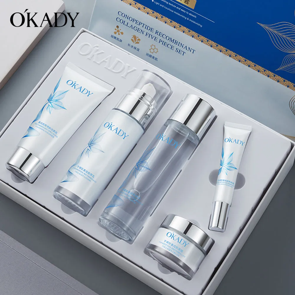 OKADY - Youthful Glow Skincare Set with Conus Peptides for Healthy Skin