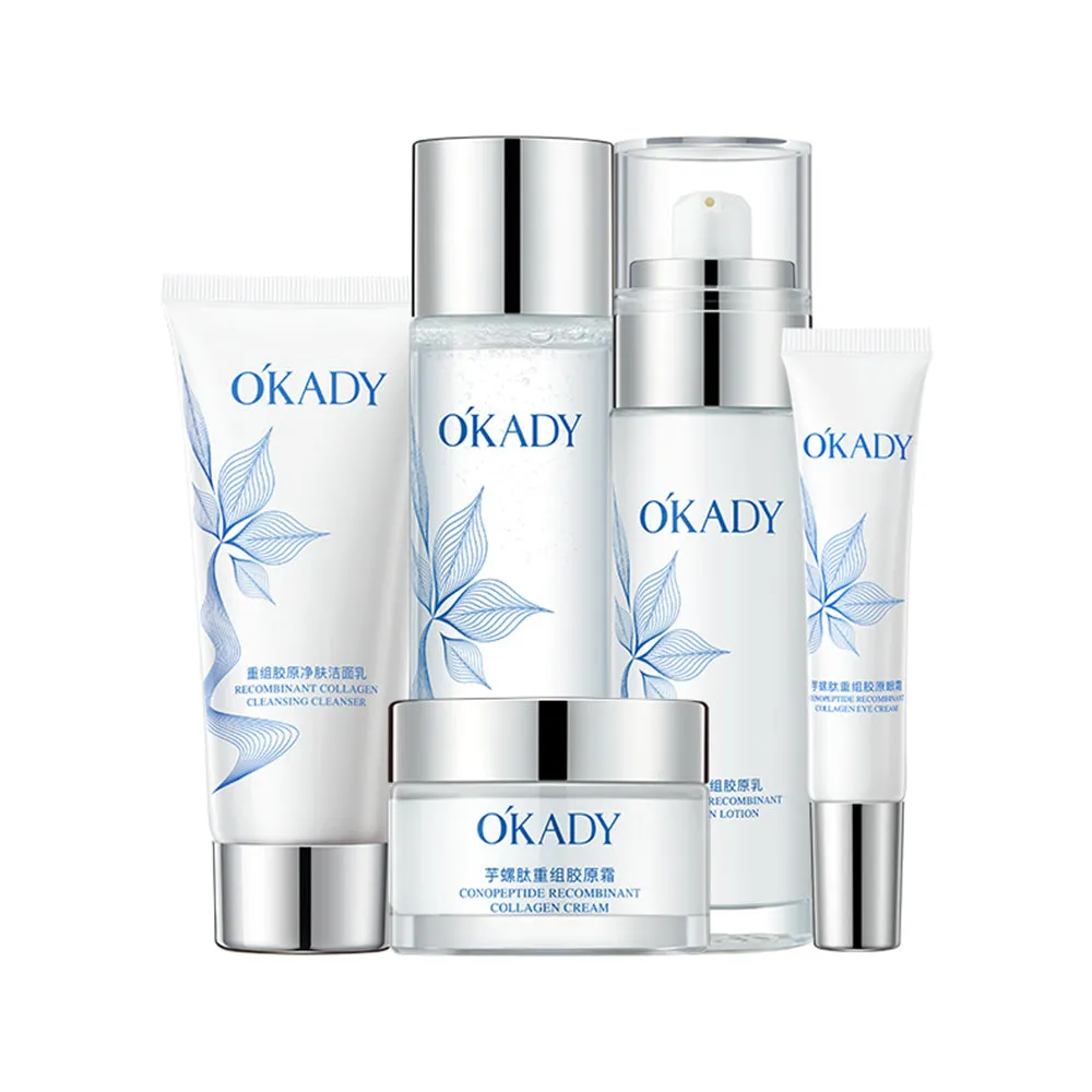 OKADY - Youthful Glow Skincare Set with Conus Peptides for Healthy Skin