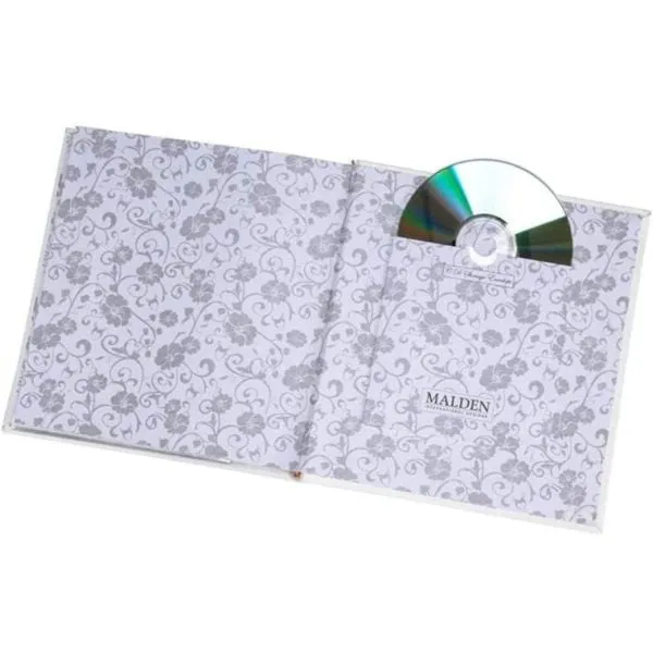 Our Wedding Classic White and Silver Photo Album - 4 Pack