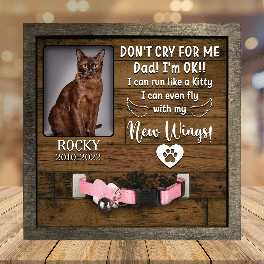 Personalized A Burmese Pet Picture Frames Memorial Cat my hardest goodbye Cat Lover Gifts