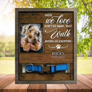 Pet Loss Gifts For Loss Of Dog, Dog Frames For Pictures Memorial Dog Remembrance, Sympathy Picture Frame