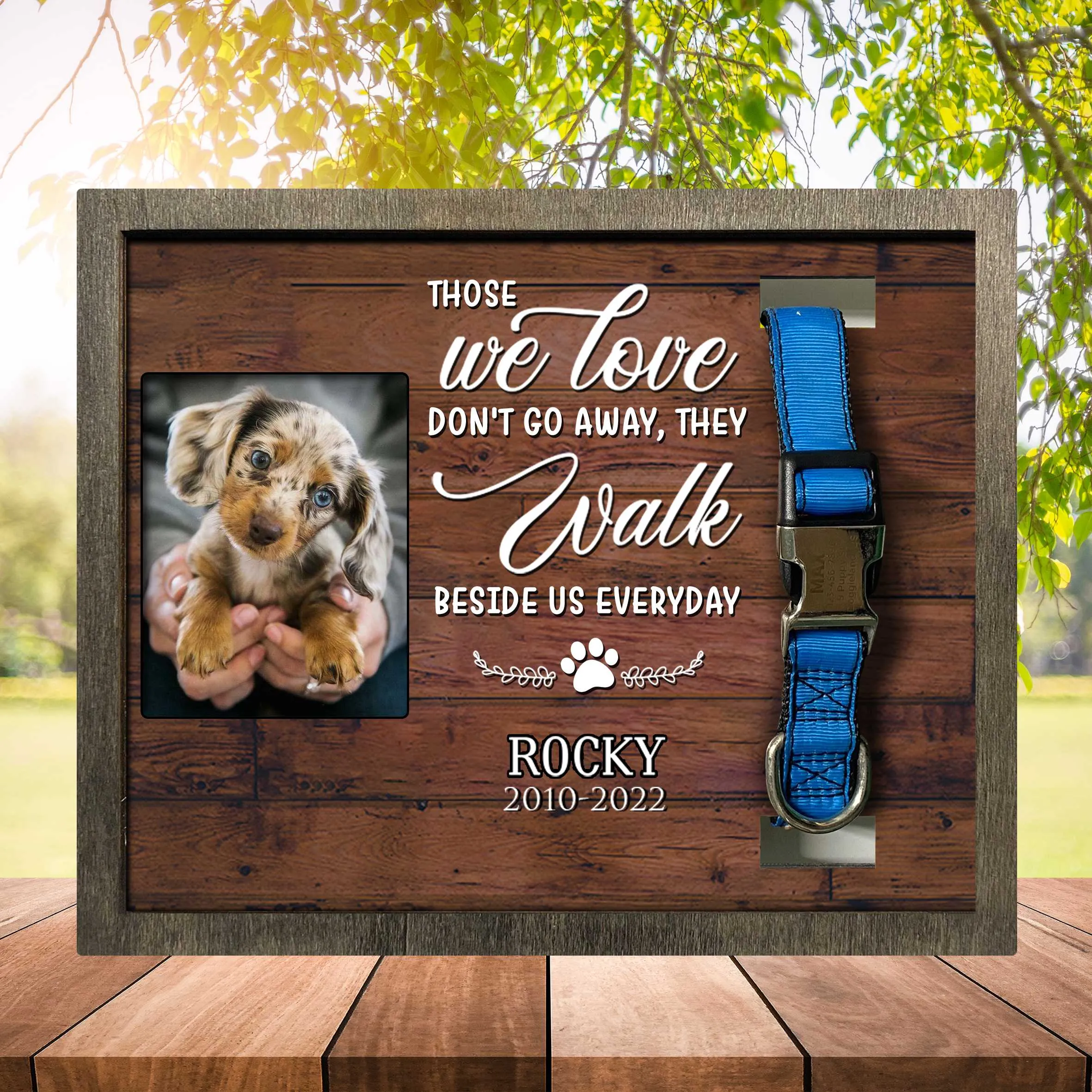 Pet Loss Gifts For Loss Of Dog, Dog Frames For Pictures Memorial Dog Remembrance, Sympathy Picture Frame