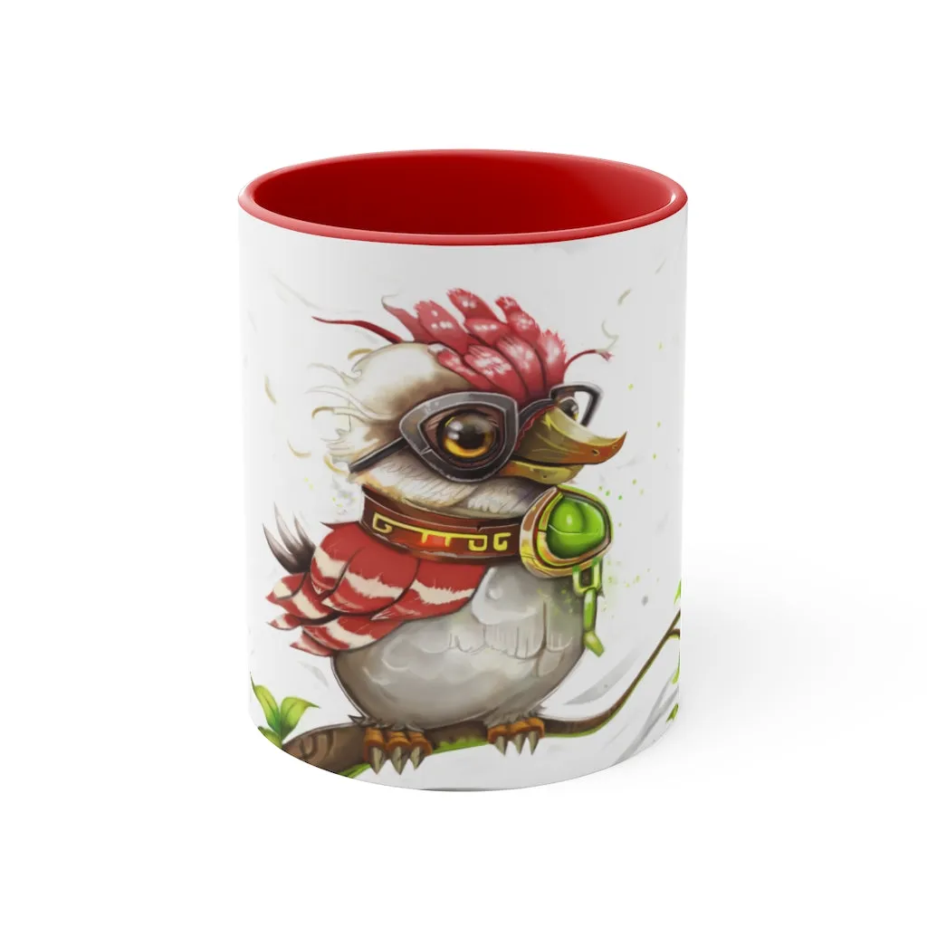 Pete the Sweet Little Bird Accent Mug