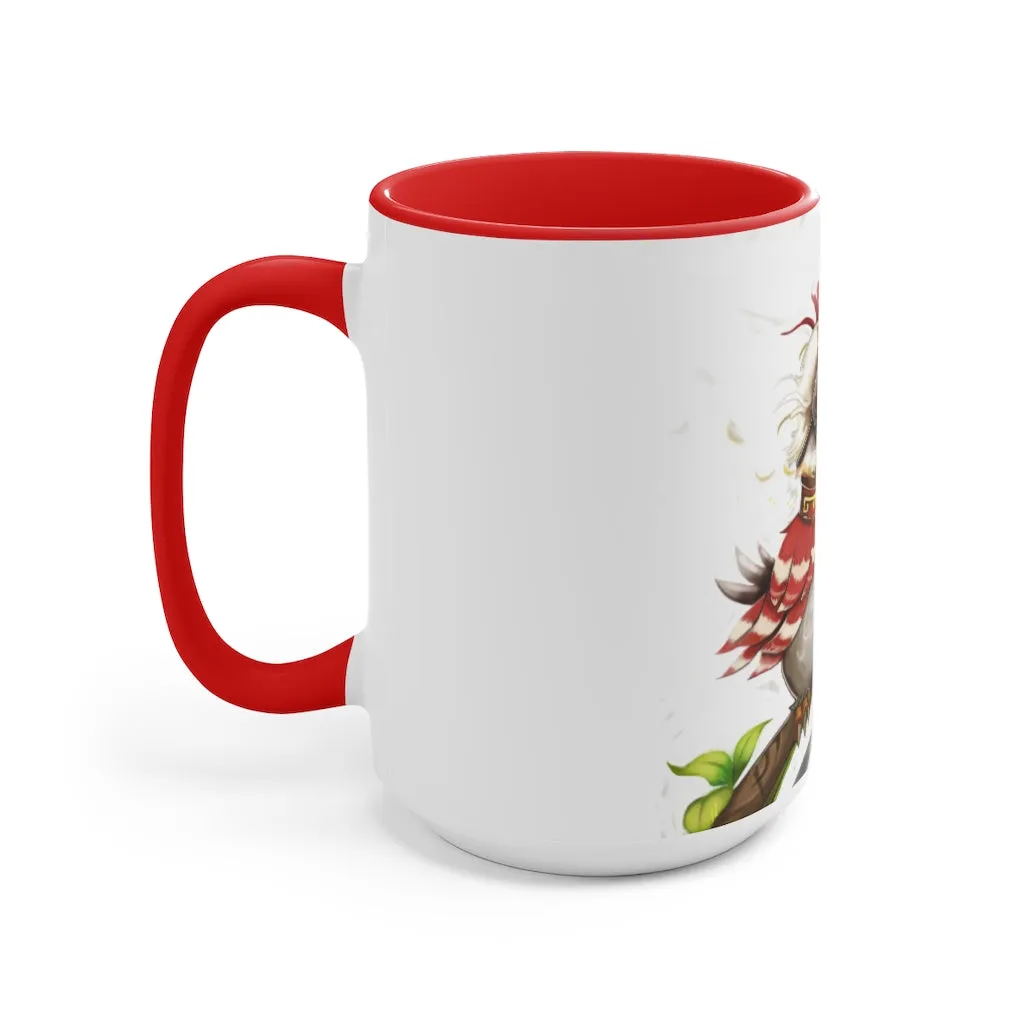 Pete the Sweet Little Bird Accent Mug