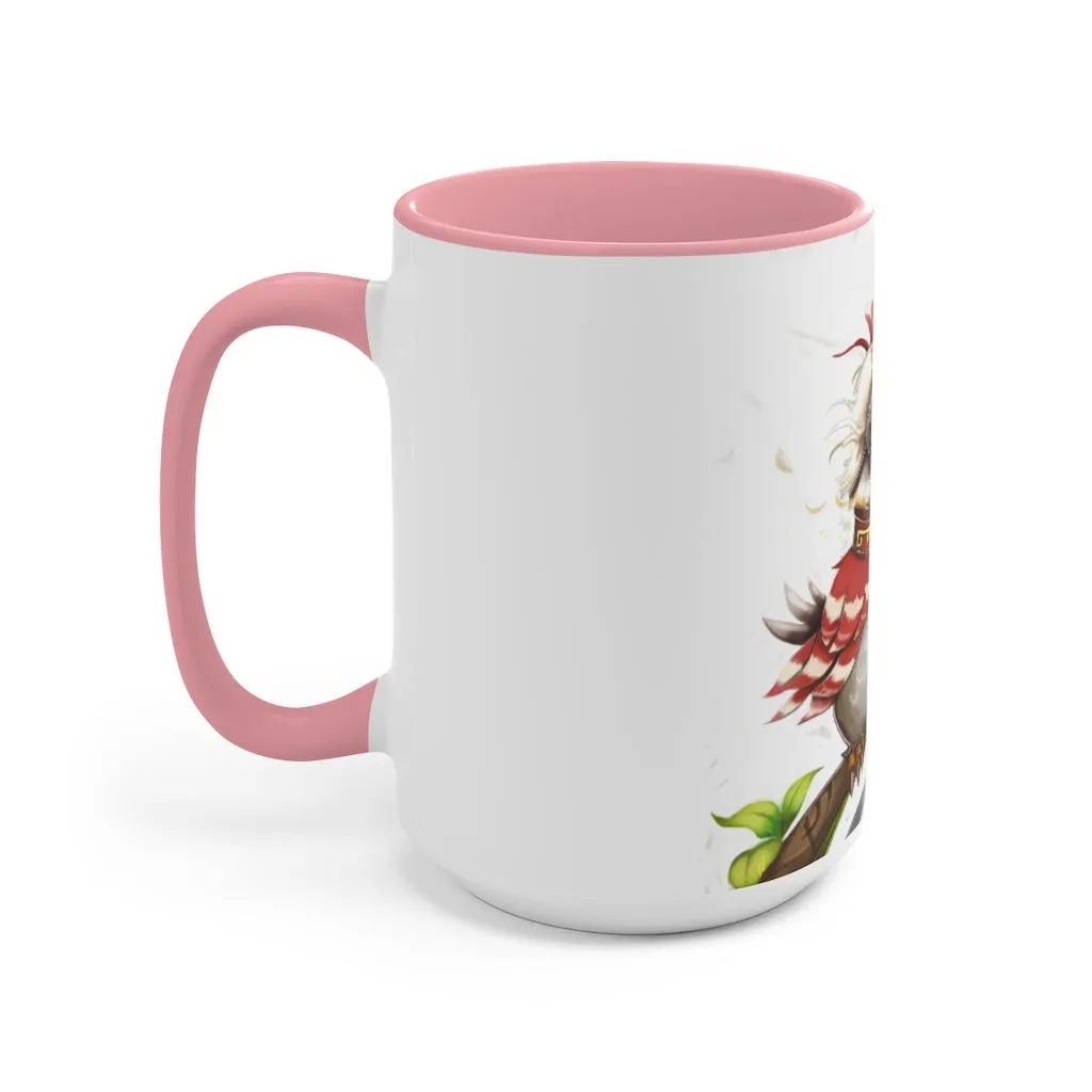 Pete the Sweet Little Bird Accent Mug