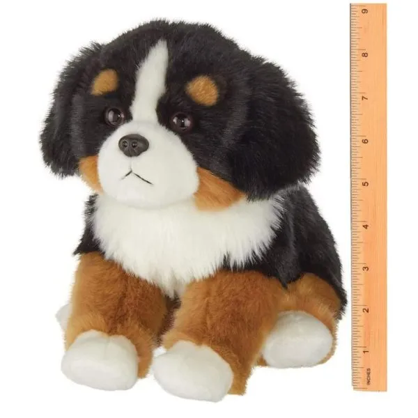 Plush Stuffed Bernese Mountain Puppy Dog Bernie